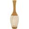White Seagrass Handmade Tall Woven Floor Vase 13" x 13" x 40"